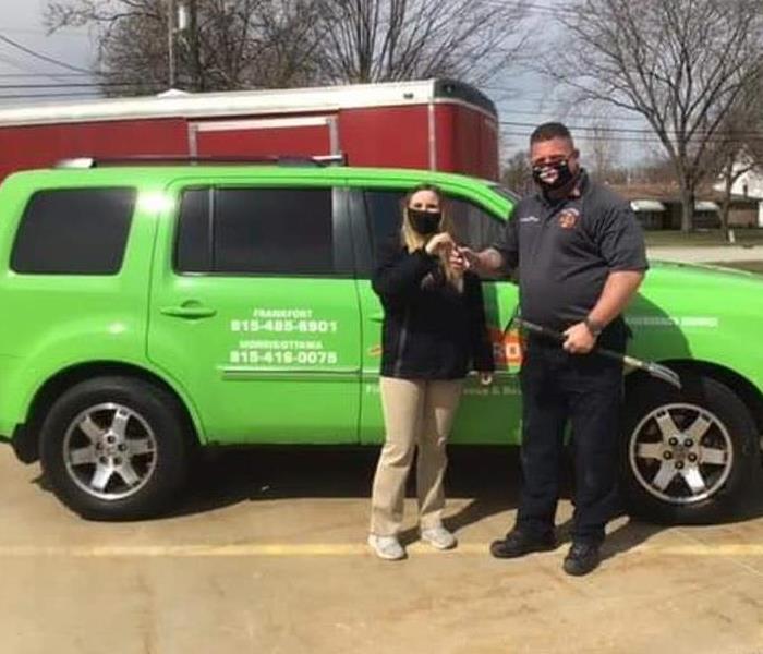 Donating a vehicle to the local fire department 